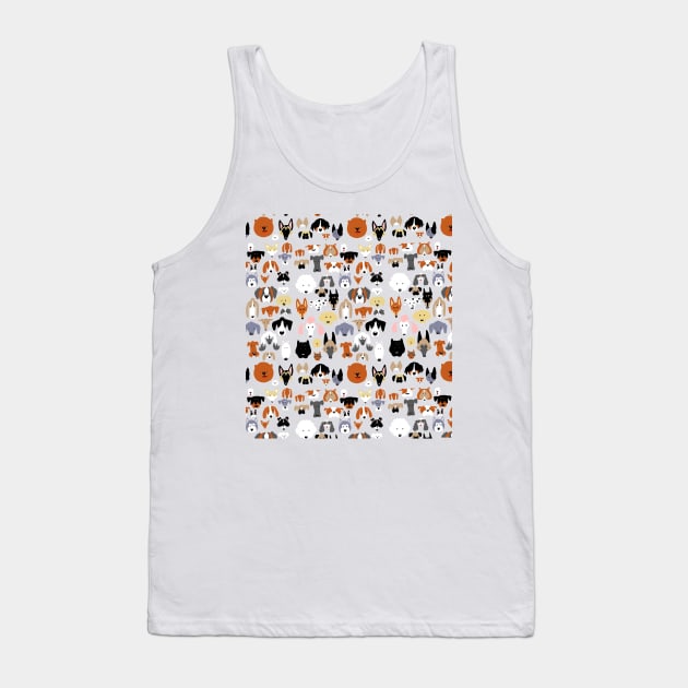 Parade of Dogs Tank Top by ApolloOfTheStars